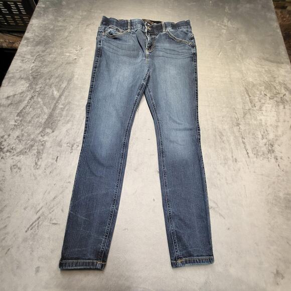 Torrid Jeans Womens 14R Blue Bombshell Skinny Stretch Denim High Rise Wash - Picture 1 of 10